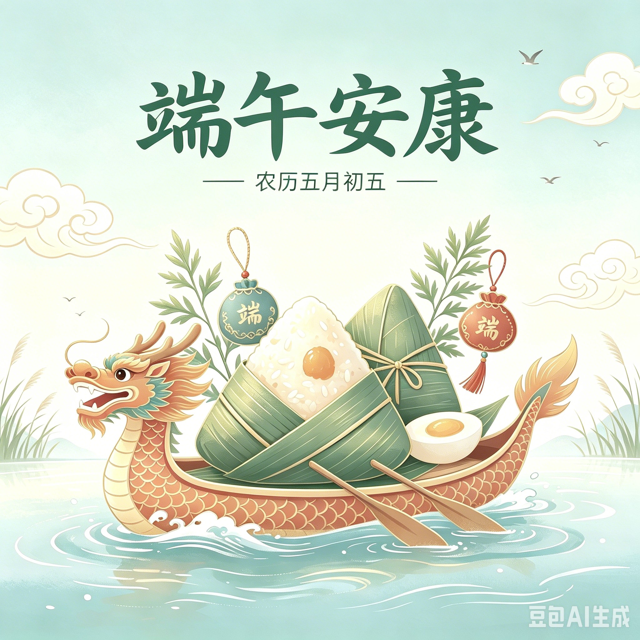 粽香迎端午，安康伴君行